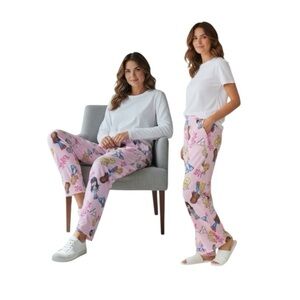 Bratz Charming Pink Cartoon Characters Pajama Pants